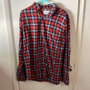 Goodfellow XL red flannel